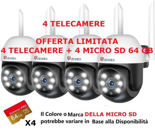 Telecamera - 4, pz