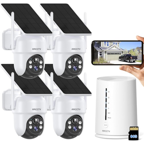 Arcctv 4mp ptz solar - 4mp,