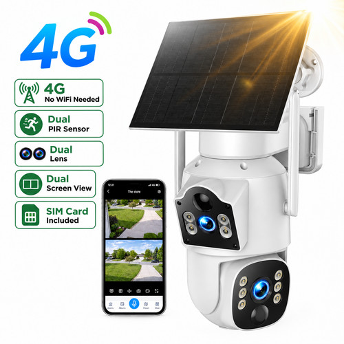 Telecamera sorveglianza 4g - di,