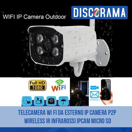Telecamera esterno ip - telecamera,