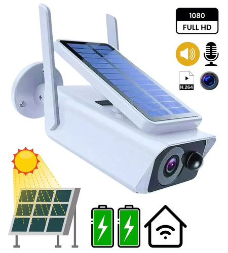 Telecamera con pannello - telecamera, solare